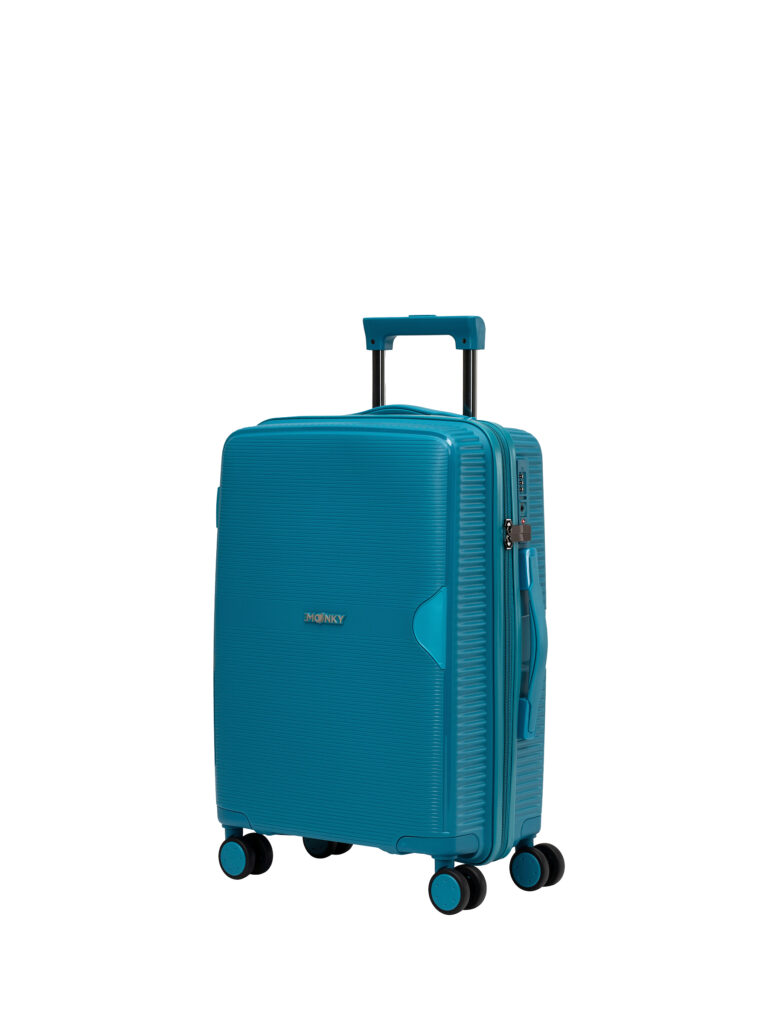 Walizka twarda kabinówka BLU MOONKY Altair 55 cm do WIZZ AIR i RYANAIR